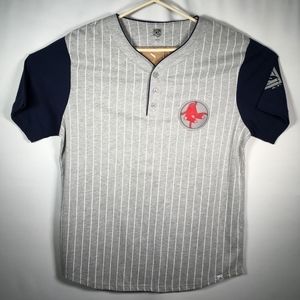 Cooperstown Majestic Boston Red Sox Pinstripe